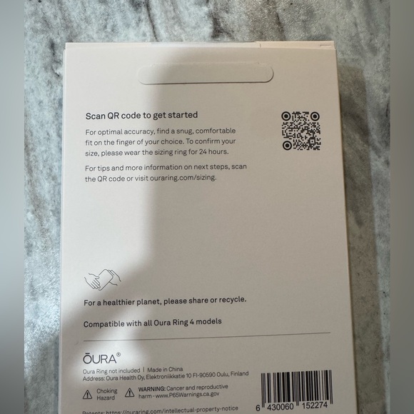 Oura 4 Sizing Kit - Picture 2 of 3